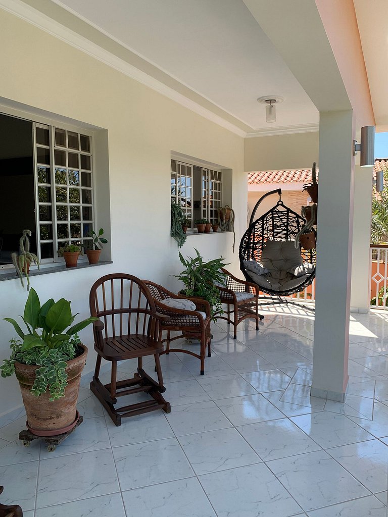 Casa TOP Águas S. Pedro | Piscina e Churrasqueira