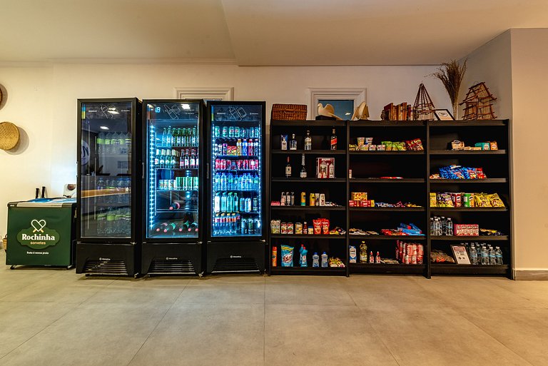 Studio c/ Estrutura de Resort + Wi-Fi e Ar em SBC