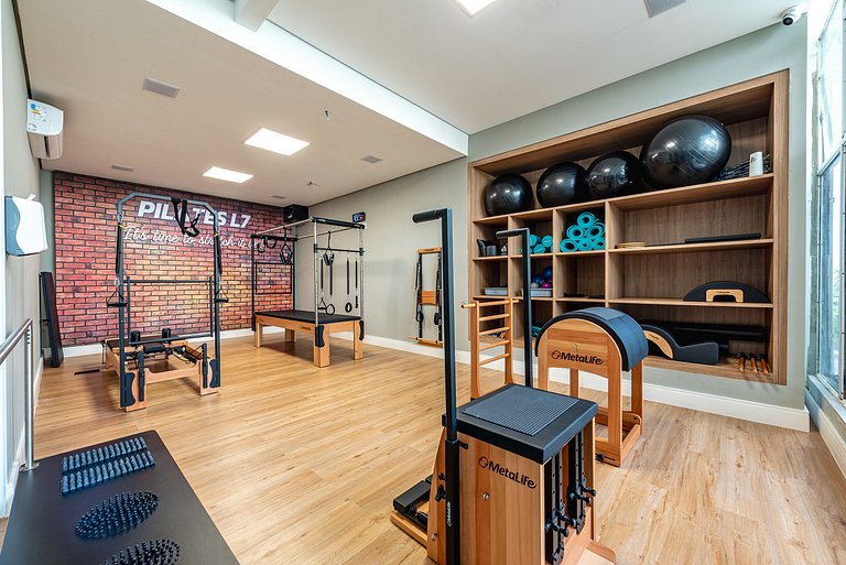 Studio SBC c/ Área de Lazer Completa + Wi-Fi e Ar