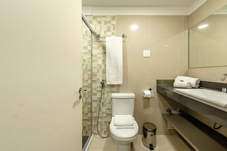 Studio SBC c/ Área de Lazer Completa + Wi-Fi e Ar