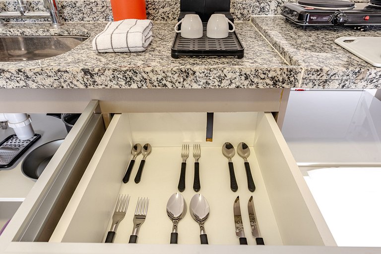 Studio SBC c/ Área de Lazer Completa + Wi-Fi e Ar