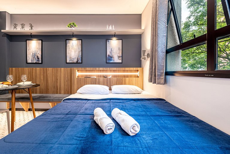 Apê Estilo em SBC | Piscina, Academia, A/C e Wi-Fi