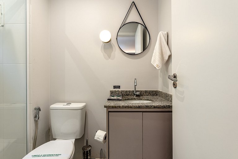 Apê Estilo em SBC | Piscina, Academia, A/C e Wi-Fi