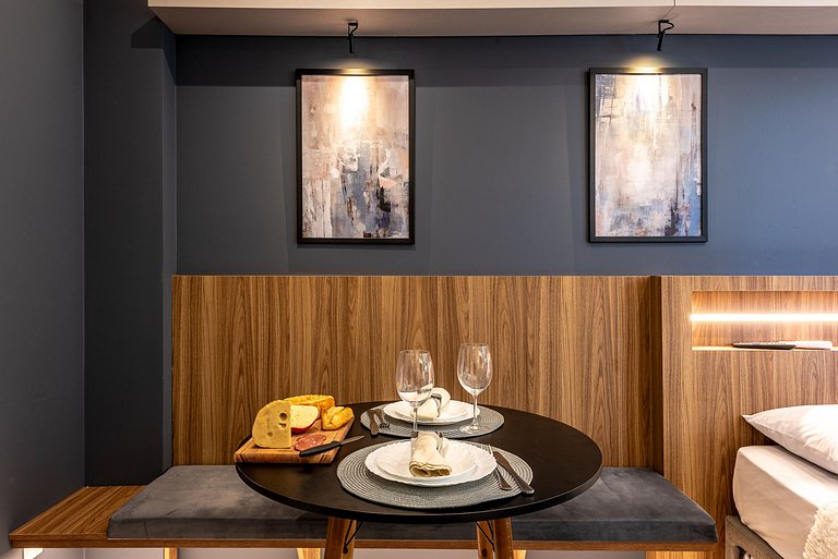 Apê Estilo em SBC | Piscina, Academia, A/C e Wi-Fi