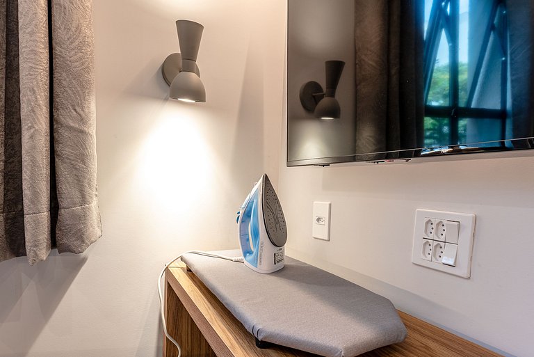 Apê Estilo em SBC | Piscina, Academia, A/C e Wi-Fi