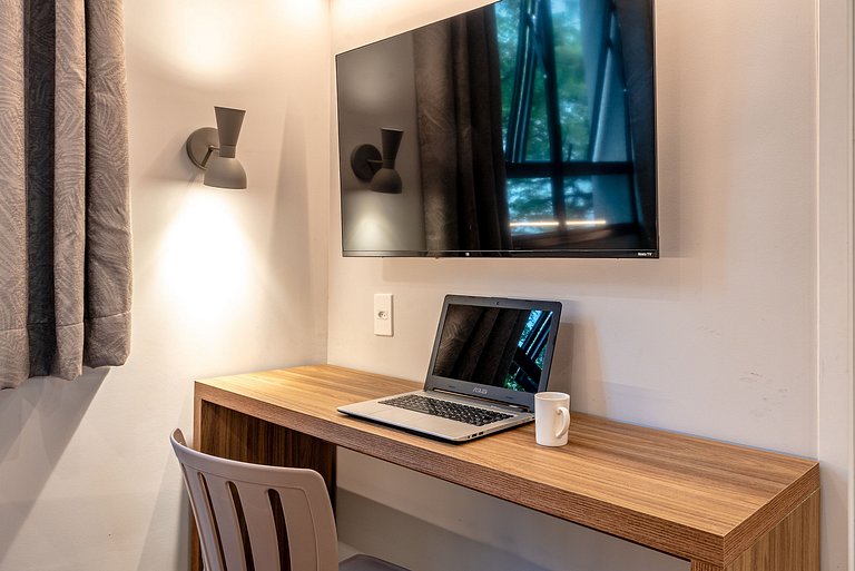 Apê Estilo em SBC | Piscina, Academia, A/C e Wi-Fi