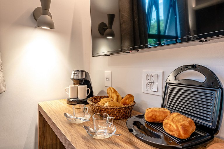 Apê Estilo em SBC | Piscina, Academia, A/C e Wi-Fi