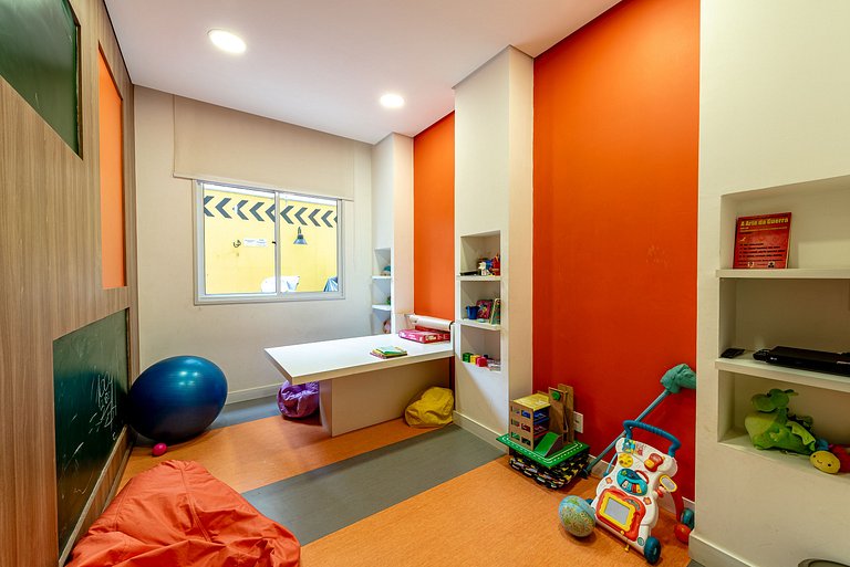 Apê Urbano Frei Caneca | Wi-Fi, Netflix e Academia