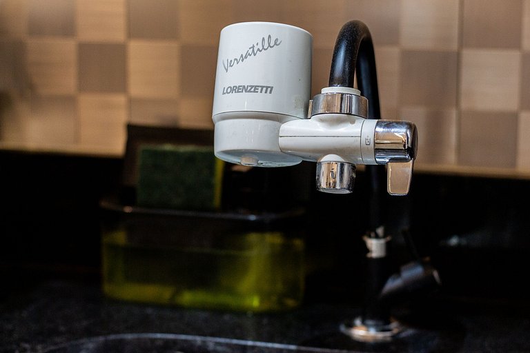 Apê no Centro de SBC com Ar, Garagem e Piscina