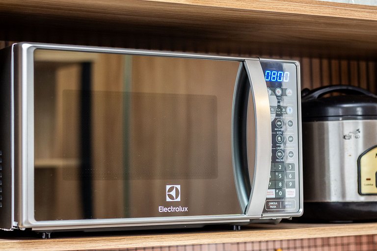 Apê Equipado em SBC com A/C, Garagem e Piscina