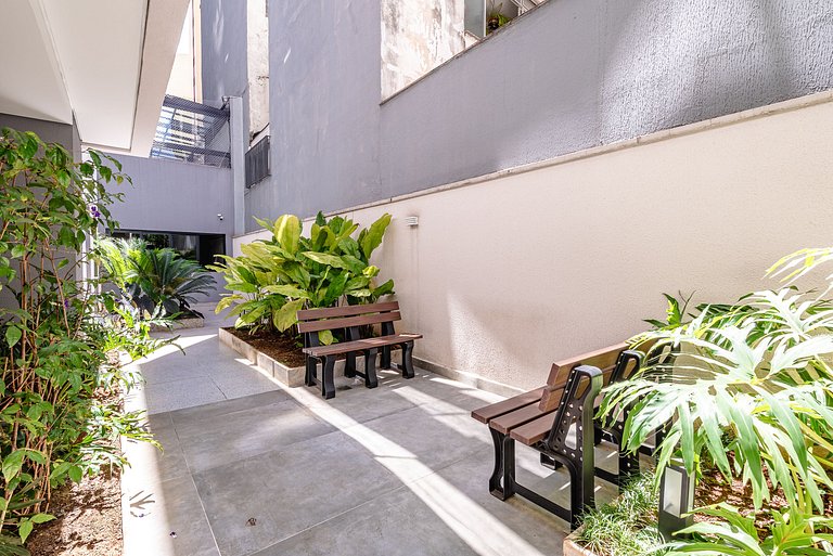 Apê Família | Varanda Chef + Piscina + Vaga + AC