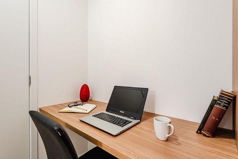 Apê Família | Varanda Chef + Piscina + Vaga + AC