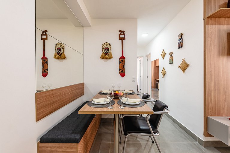 Apê na Aclimação | Lazer Completo + Vaga e A/C