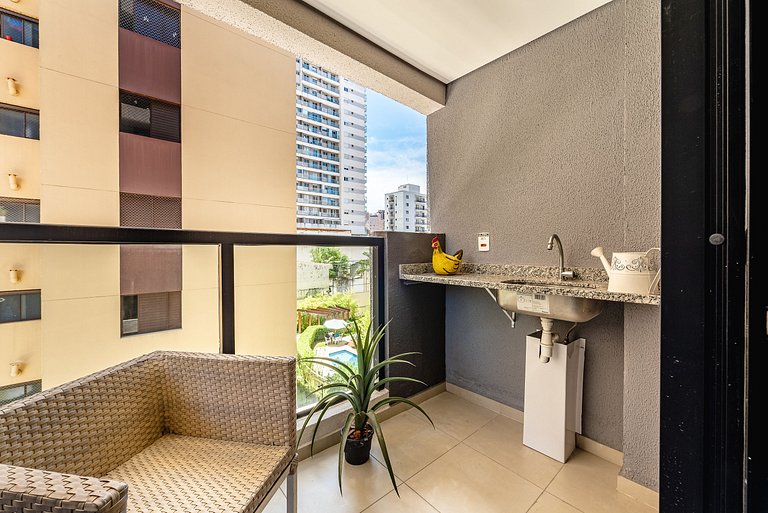 Apê na Aclimação | Lazer Completo + Vaga e A/C