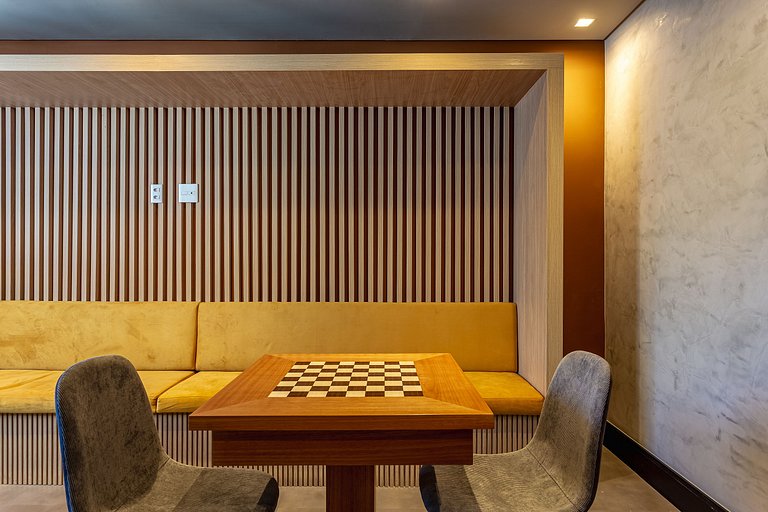 Refúgio Urbano em SBC | Piscina + Vaga + Academia