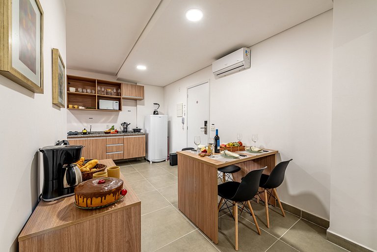 Refúgio Urbano em SBC | Piscina + Vaga + Academia