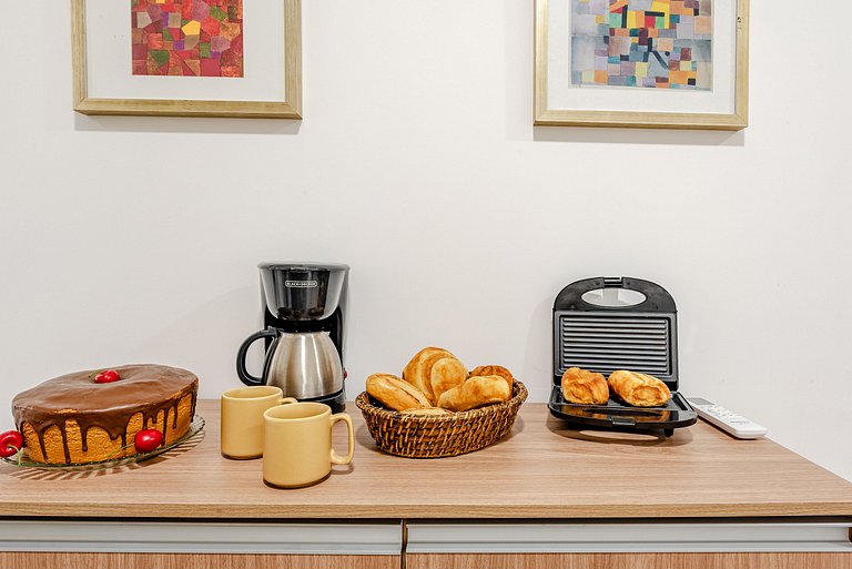 Refúgio Urbano em SBC | Piscina + Vaga + Academia