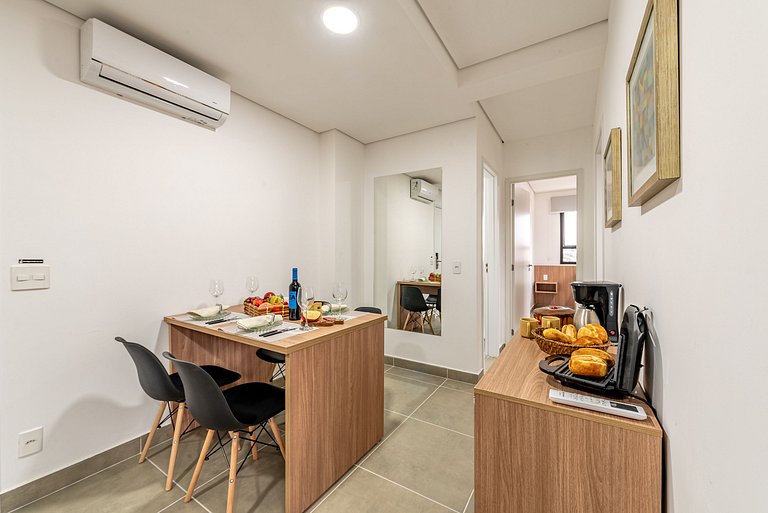 Refúgio Urbano em SBC | Piscina + Vaga + Academia