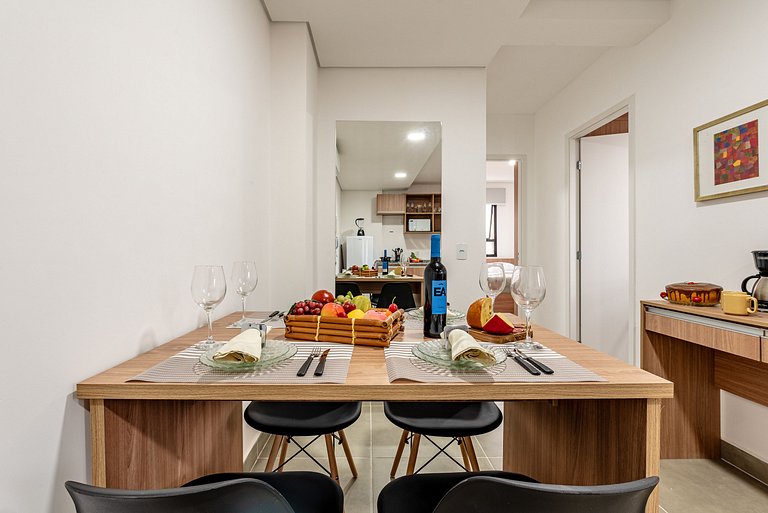 Refúgio Urbano em SBC | Piscina + Vaga + Academia