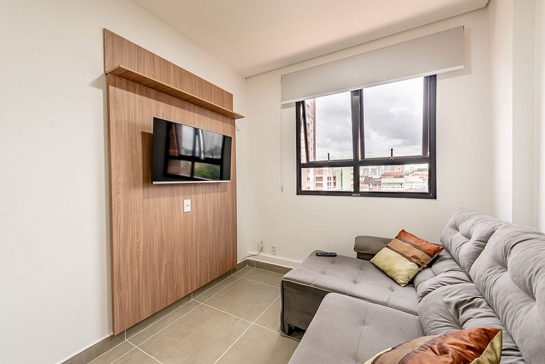 Refúgio Urbano em SBC | Piscina + Vaga + Academia