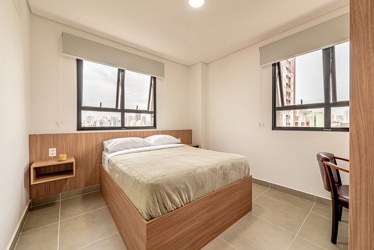 Refúgio Urbano em SBC | Piscina + Vaga + Academia