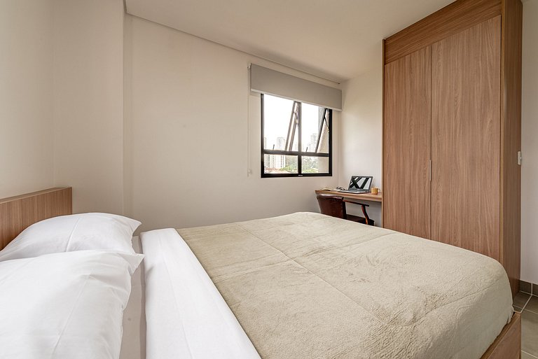 Refúgio Urbano em SBC | Piscina + Vaga + Academia