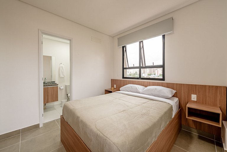 Refúgio Urbano em SBC | Piscina + Vaga + Academia