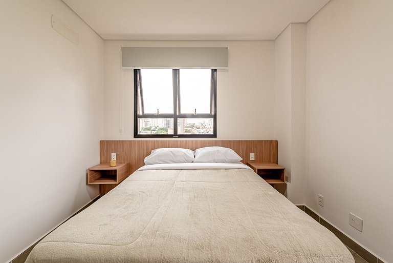 Refúgio Urbano em SBC | Piscina + Vaga + Academia