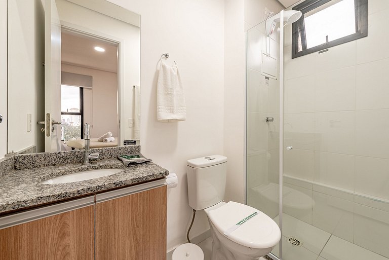 Apê Completo em SBC | Piscina + Vaga + AC e Wi-Fi