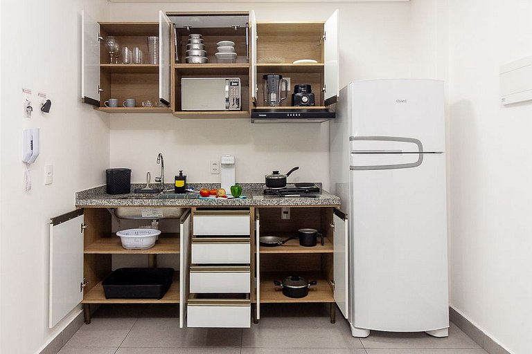 Apê no Centro SBC | Ar, Piscina, Academia e Vaga