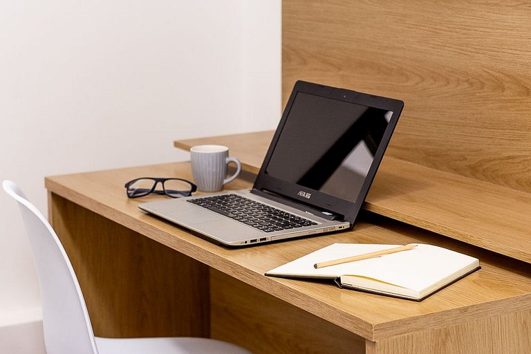 Apê no Centro SBC | Ar, Piscina, Academia e Vaga