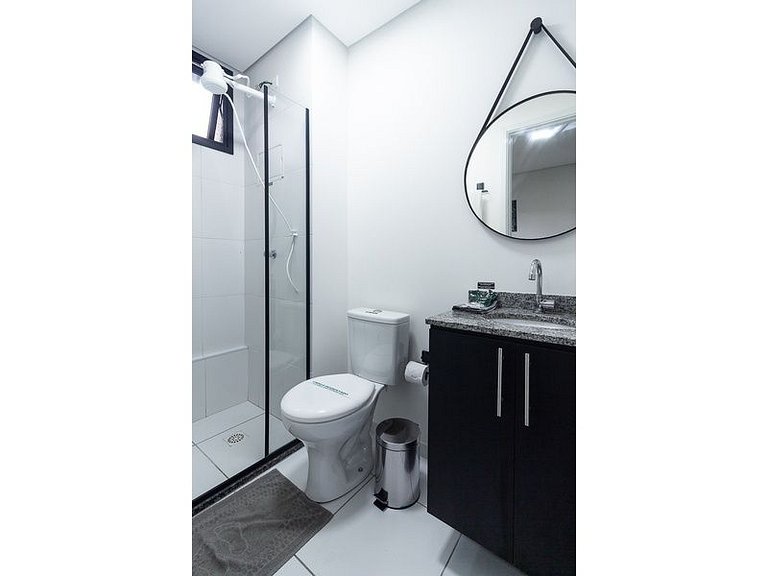 Apê no Centro SBC | Ar, Piscina, Academia e Vaga