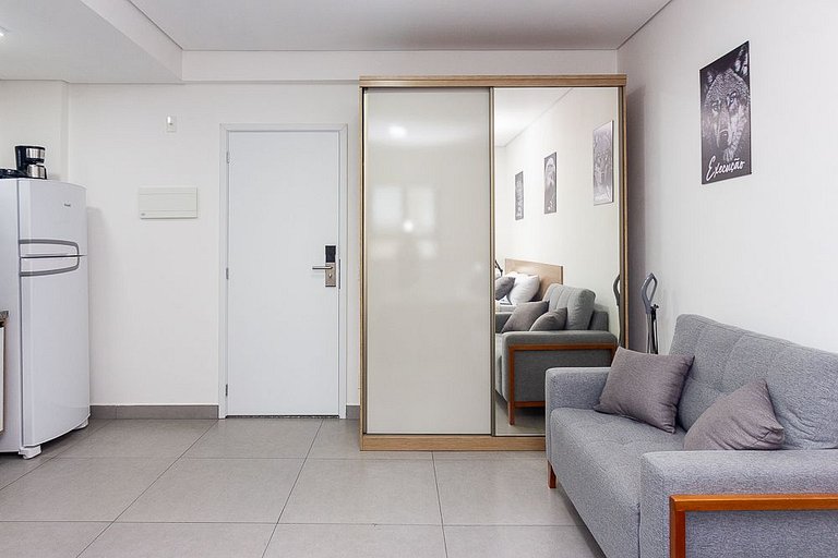 Apê no Centro SBC | Ar, Piscina, Academia e Vaga