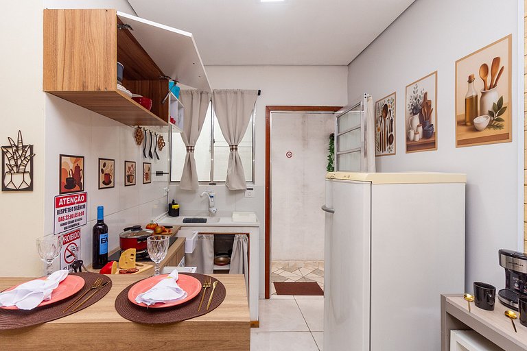 Vilinha Pauliceia | Kitnet com Wi-Fi em SBC