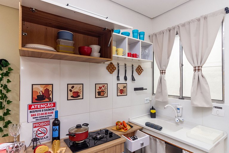 Vilinha Pauliceia | Kitnet com Wi-Fi em SBC