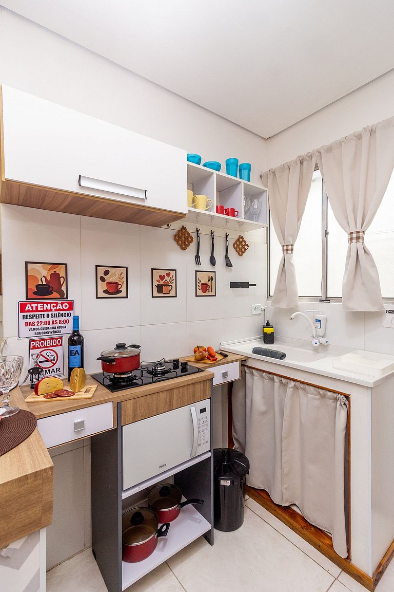 Vilinha Pauliceia | Kitnet com Wi-Fi em SBC