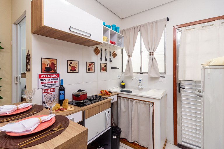 Vilinha Pauliceia | Kitnet com Wi-Fi em SBC