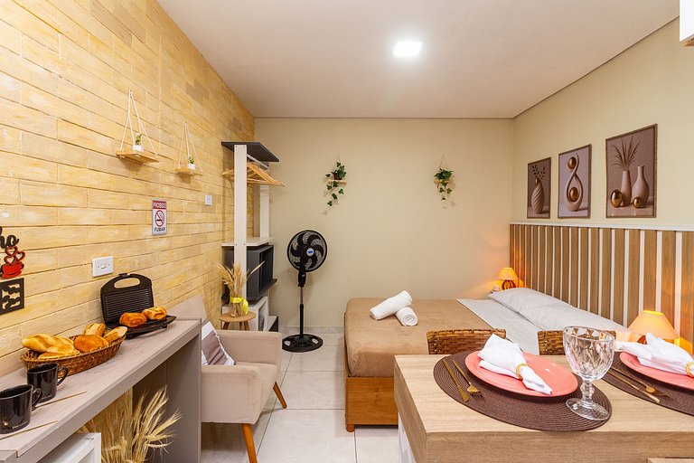 Vilinha Pauliceia | Kitnet com Wi-Fi em SBC