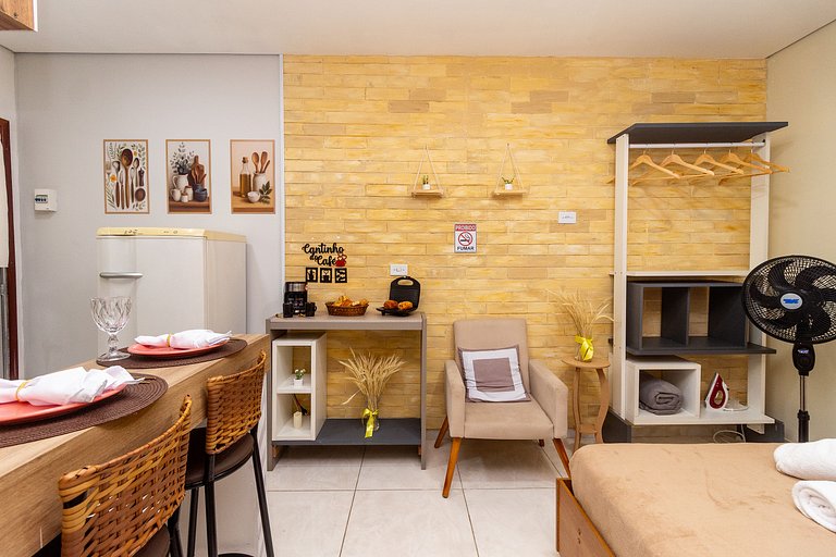 Vilinha Pauliceia | Kitnet com Wi-Fi em SBC