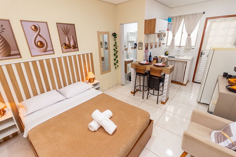 Vilinha Pauliceia | Kitnet com Wi-Fi em SBC