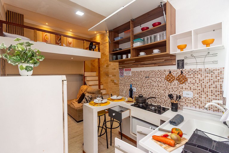 Vilinha Pauliceia | Loft em SBC + Wi-Fi