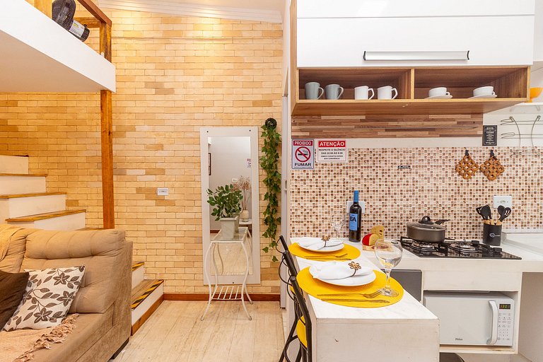 Vilinha Pauliceia | Loft em SBC + Wi-Fi