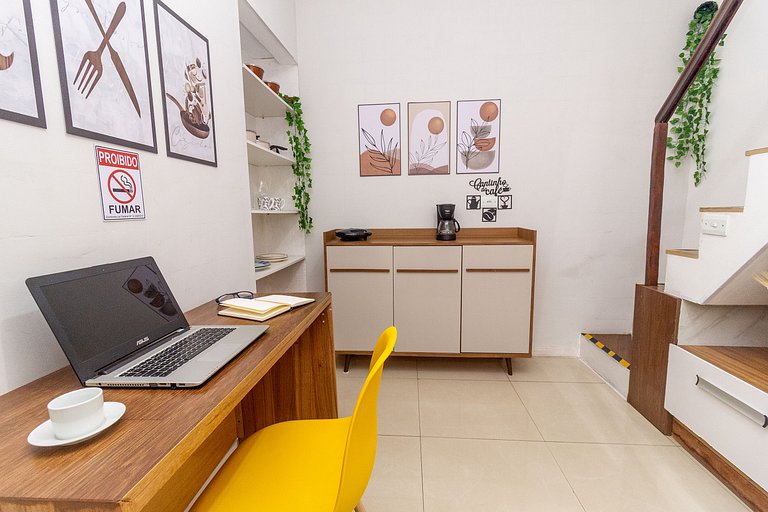 Vilinha Pauliceia | Kitnet Duplex com Wi-Fi