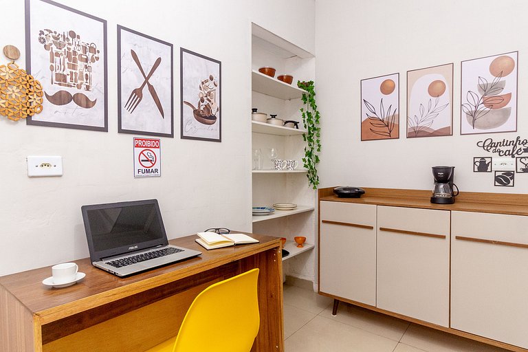 Vilinha Pauliceia | Kitnet Duplex com Wi-Fi