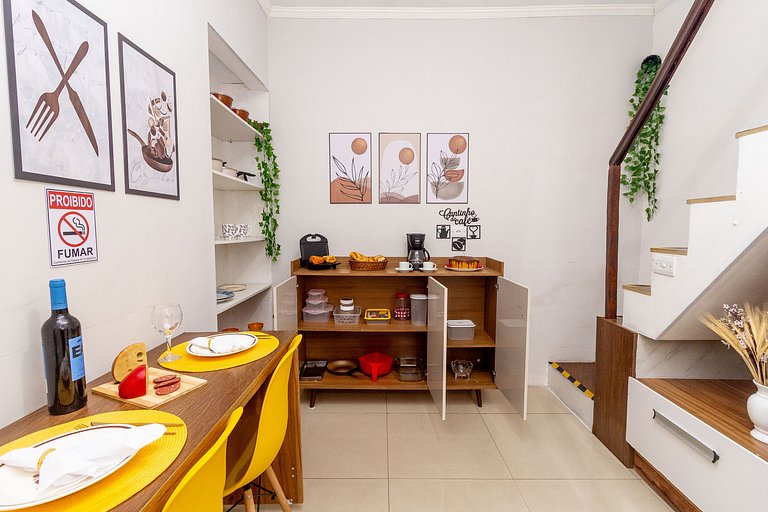 Vilinha Pauliceia | Kitnet Duplex com Wi-Fi