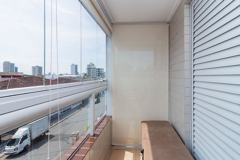 Apê Top | Varanda Chef c Churrasqueira + Vaga e AC