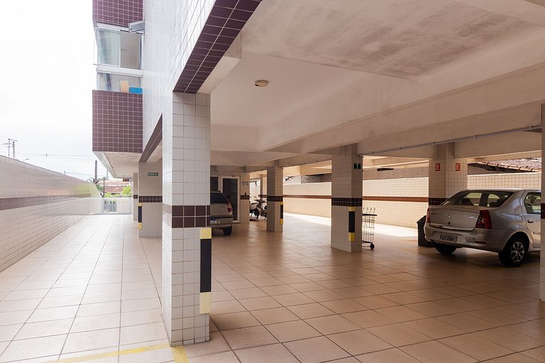 Apê Top | Varanda Chef c Churrasqueira + Vaga e AC