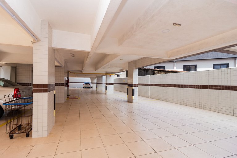 Apê Top | Varanda Chef c Churrasqueira + Vaga e AC