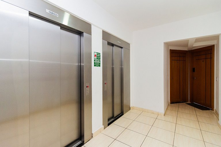 Apê Top | Varanda Chef c Churrasqueira + Vaga e AC