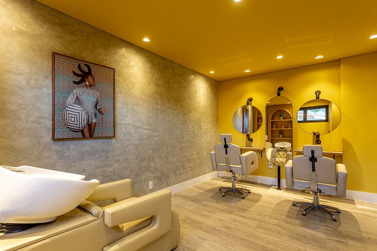 Studio Prime | Wi-Fi, Piscina, Academia e AC - SBC